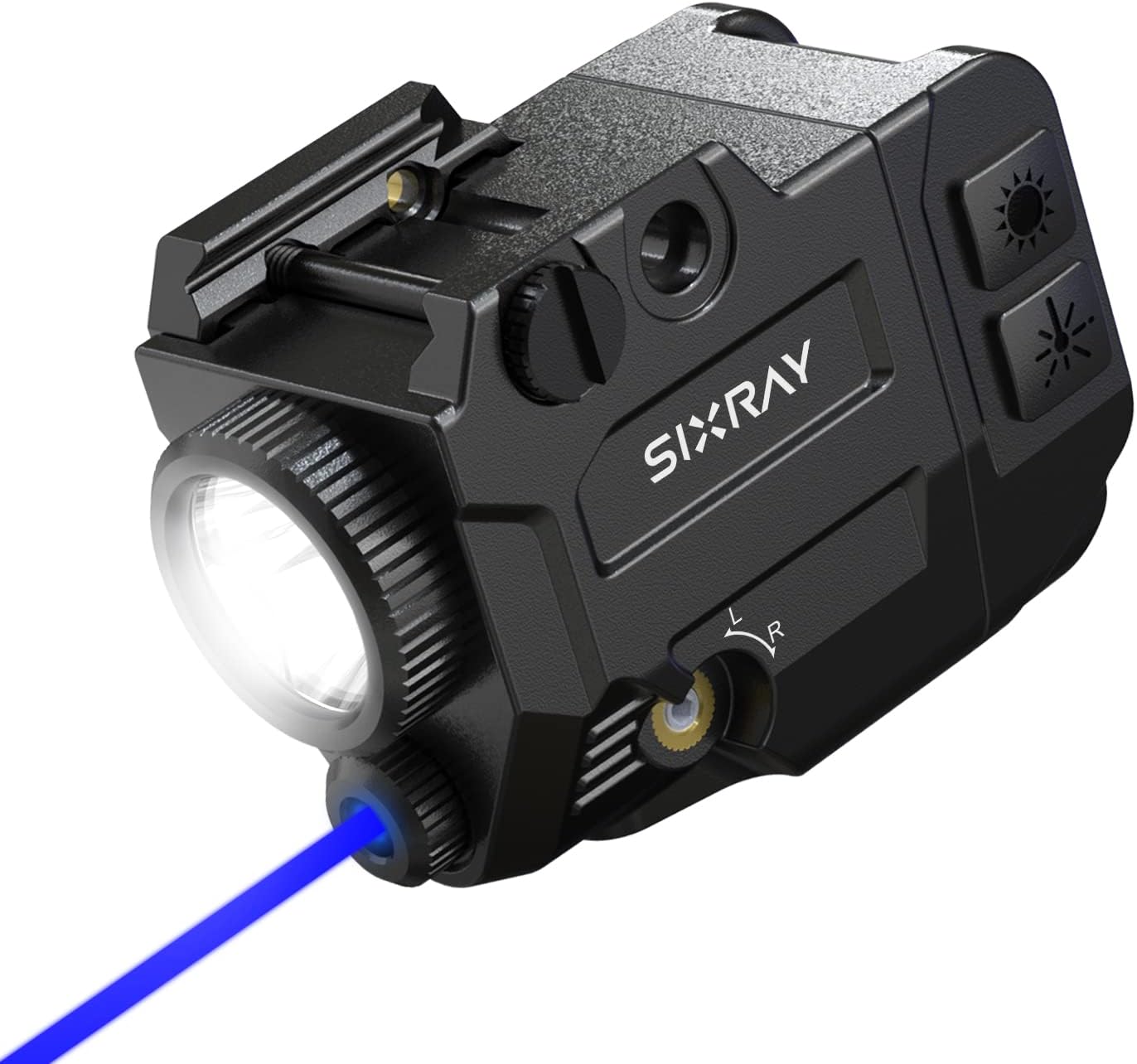 SIXRAY Rechargeable Professional Stroboscopic MIL-STD-1913